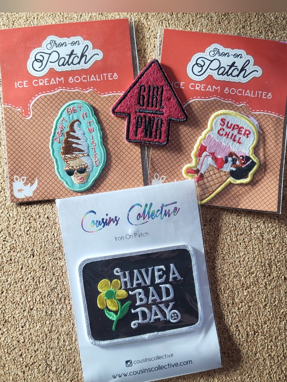 Girlhood Iron-On Patch Set
